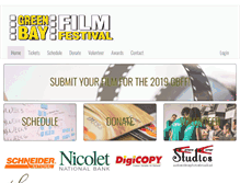 Tablet Screenshot of gbfilmfestival.org